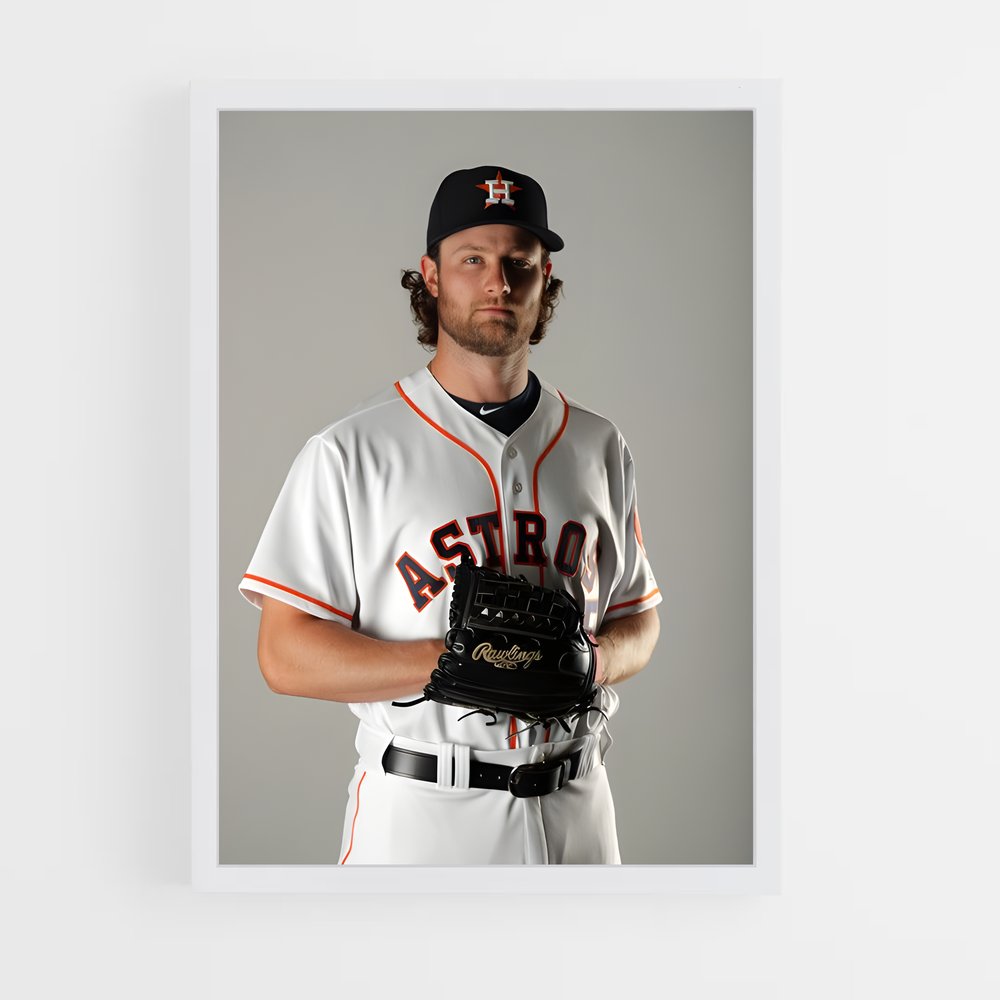 Poster Gerrit cole – affiche Baseball (vue 3)